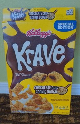 Chocolate Chip Cookie Dough  Cereal, Chocolate Chip