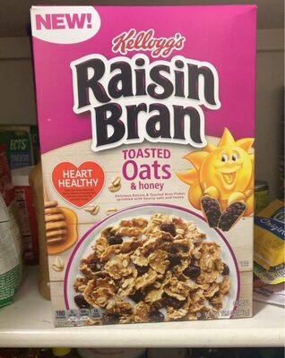 Toasted Oats & Honey Cereal, Oats; Honey