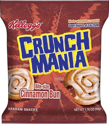 Kellogg's Kellogg Cracker Brand Crunch Mania Cinnamon Bun 1.76oz