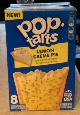 Lemon Crme Pie Toaster Pastries, Lemon; Crme Pie
