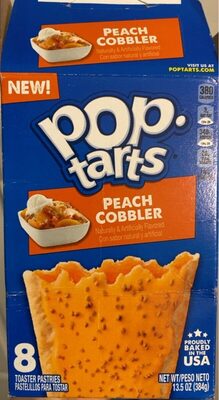 Peach Cobbler Toaster Pastries, Peach