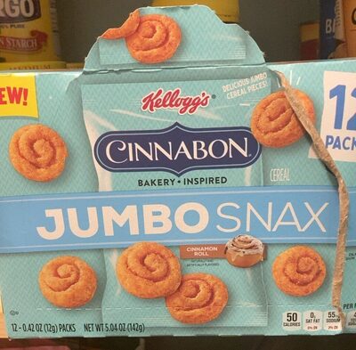Cinnabon Bakery Inspired Cinnamon Roll Cereal, Cinnamon Roll