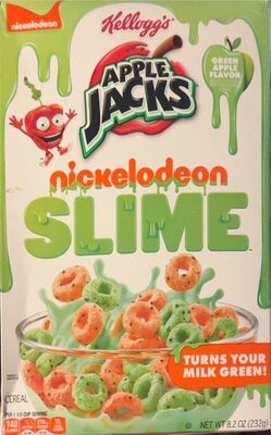 Green Apple Flavor Slime Cereal, Green Apple