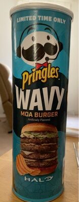 Moa Burger Flavored Wavy Potato Crisps, Moa Burger