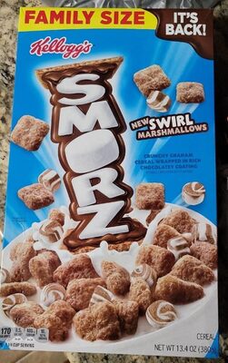 Crunchy Graham Cereal Wrapped In Rich Chocolatey Coating With Marshmallows, Crunchy Graham With Marshmallows