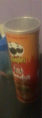 Snacks On The Go Wendy's Spicy Chicken Flavored Potato Crisps Chips, Spicy; Chicken