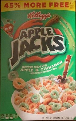 Sweetened With Apple & Cinnamon Cereal, Apple; Cinnamon