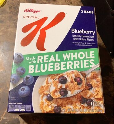 Blueberry Flavored Cereal, Blueberry