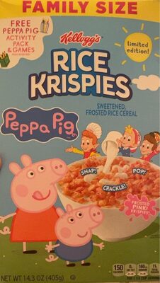 Sweetened Frosted Rice Cereal