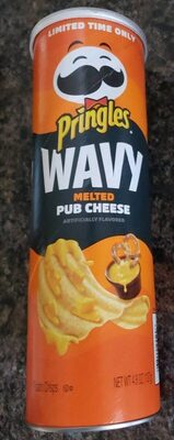 Melted Pub Cheese Flavored Potato Crisps, Melted Pub Cheese