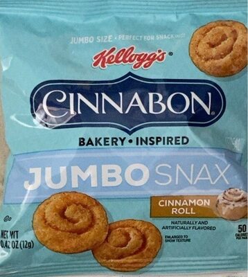 Cinnamon Roll Flavored Jumbo Snax Cereal, Cinnamon Roll