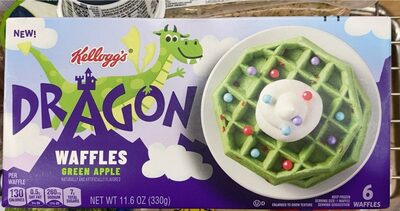 Green Apple Waffles, Green Apple