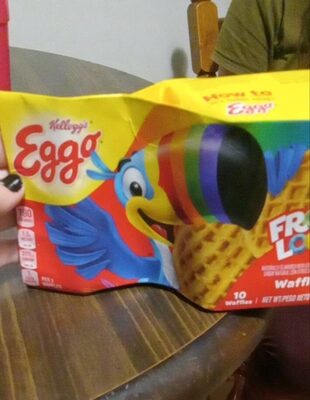 Froot Loops Waffles