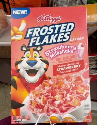 Strawberry Milkshake Cereal, Strawberry; Milkshake