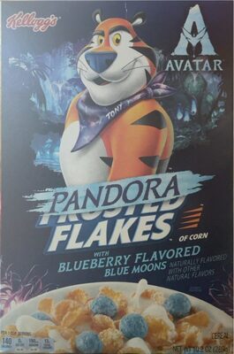 Corn Avatar Pandora With Blueberry Flavored Blue Moons Cereal, Blueberry