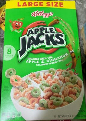 Sweetened With Apple & Cinnamon Cereal, Apple; Cinnamon