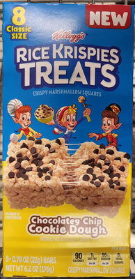 Chocolatey Chip Cookie Dough Marshmallow Squares, Chocolatey Chip