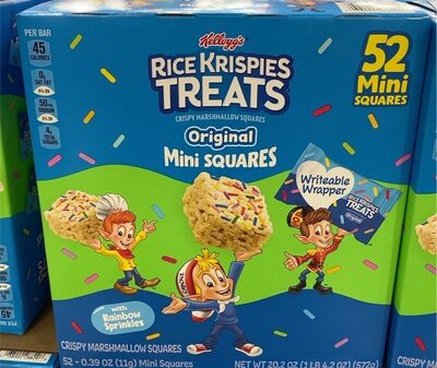 Original Crispy Marshmallow Mini Squares, Original