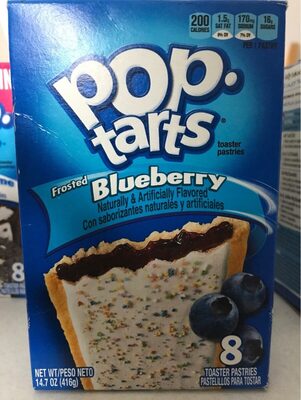 Kellogg's Pop-Tarts Frosted Blueberry 14.7oz