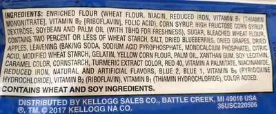 Kellogg's Pop-Tarts Frosted Blueberry 3.3oz