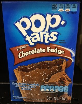 Kellogg's Pop-Tarts Chocolate Fudge 14.7oz