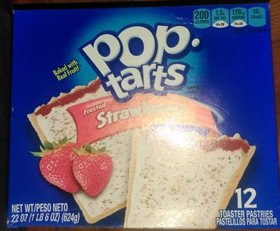 Kellogg's Pop-Tarts Frosted Strawberry 22oz