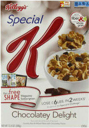 Chocolatey Delight Flavored Crunchy Wheat & Rice Flakes With Chocolatey Pieces Cereal, Chocolatey Delight