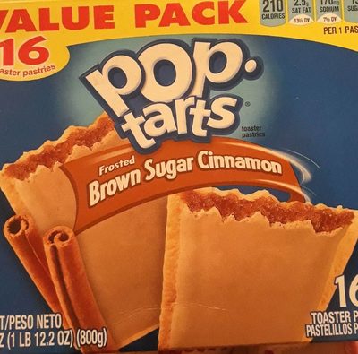 Kellogg's Pop-Tarts Frosted Brown Sugar Cinnamon 28.2oz