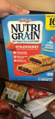 Kellogg's Nutri-Grain Cereal Bars Strawberry 20.8oz