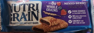 Kellogg's Nutri-Grain Cereal Bars Mixed Berry 10.4oz