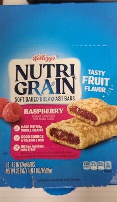 Kellogg's Nutri-Grain Cereal Bars Raspberry 20.8oz