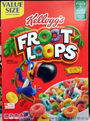 Kellogg's Froot Loops Cereal 21.7oz