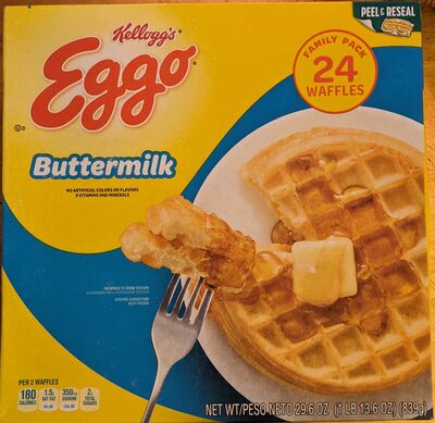 Kellogg's Eggo Waffles Buttermilk 29.6oz