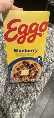 Kellogg's Eggo Waffles Blueberry 12.3oz