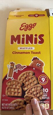 Minis Cinnamon Toast Waffles, Cinnamon