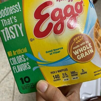 Kellogg's Eggo Nutri-Grain Waffles Low-Fat 12.3oz