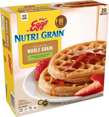 Kellogg's Eggo Nutri-Grain Waffles Wheat 24.6oz