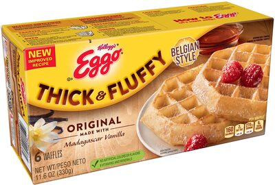 Kellogg's Eggo Waffles Original Thick & Fluffy 11.6oz