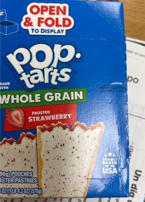 Kellogg's Pop-Tarts Whole Grain Frosted Strawberry 20.3oz