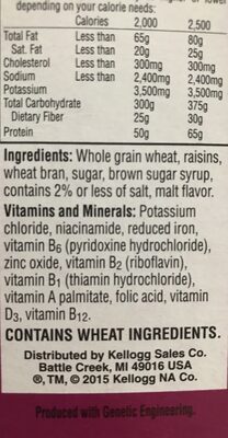 Kellogg's Raisin Bran Cereal 18.7oz