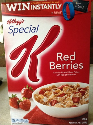 Special K, Crunchy Rice & Wheat Flakes, Red Berries, Red Berries 