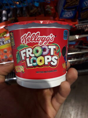 Kellogg's Froot Loops Cereal Original 1.5oz