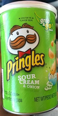 Pringles Crisps Sour Cream & Onion 2.5oz