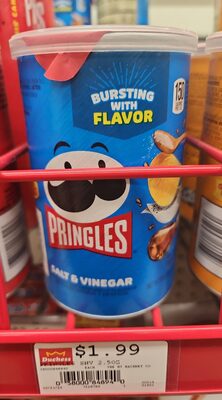 Salt & Vinegar Potato Crisps, Salt; Vinegar