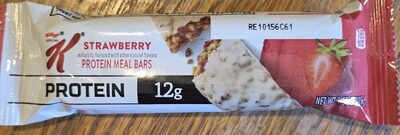 Strawberry Flavored Protein Meal Bars, Strawberry