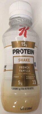 French Vanilla Flavored Protein Shake, French Vanilla