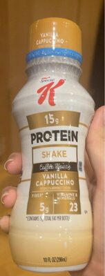 Vanilla Cappuccino Flavored Protein Shake, Vanilla Cappuccino