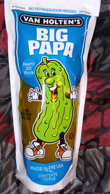 Big Papa Hearty Dill Pickle, Big Papa