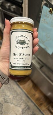 Mendocino, Hot & Sweet Mustard