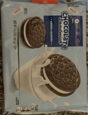 Chocolate Sandwich Creme Cookies, Chocolate Sandwich